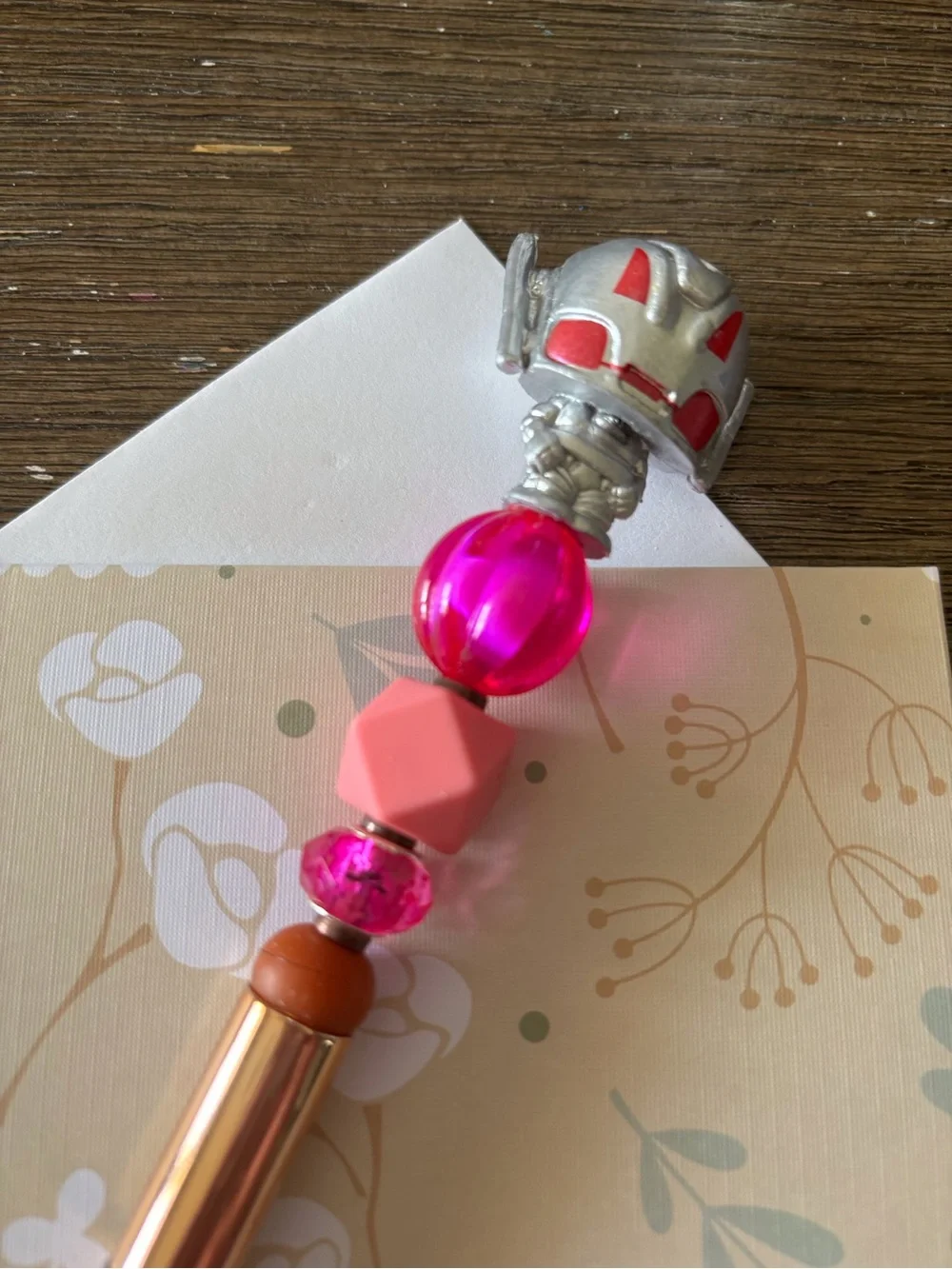 Marvel Alton handmade beaded pen
